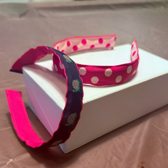 Set of 2 Grosgrain Ribbon Women’s/Big girl headbands from Lilly Pulitzer - Picture 2 of 8